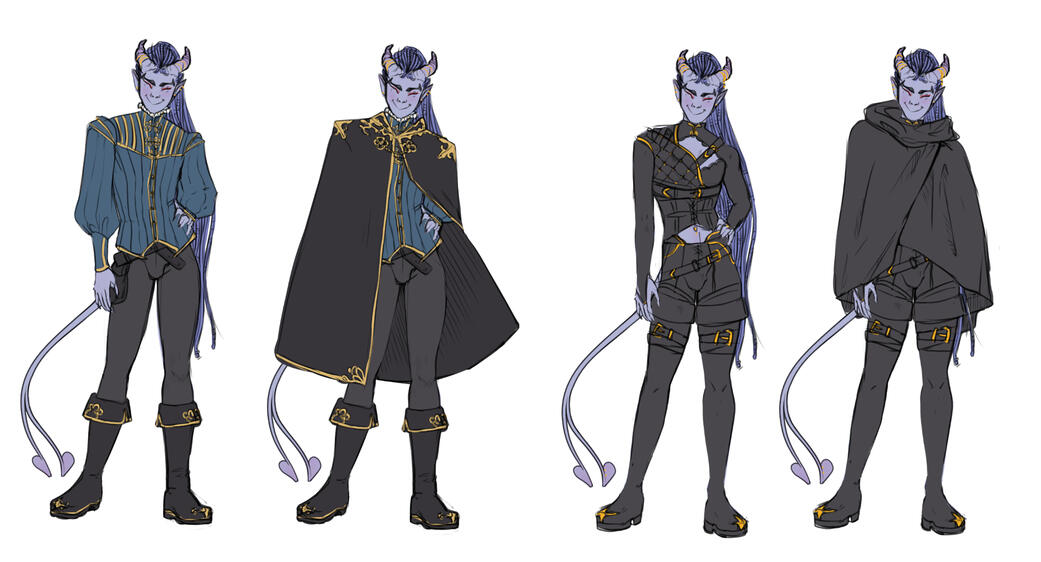 Reference Sheet, Flat Color